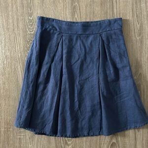 Blue skirt
